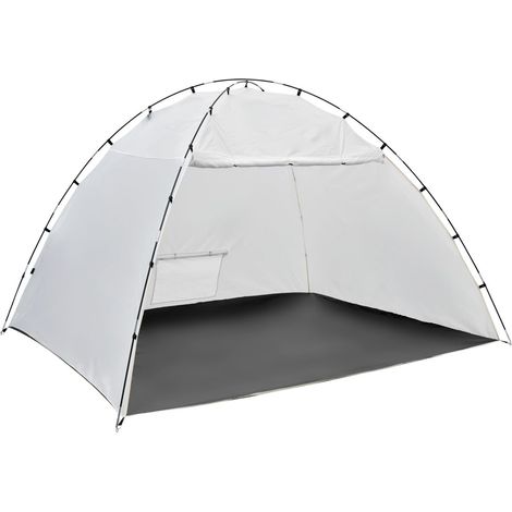 Tente de cabine de peinture portative, 32930 x 2300 x 1880 mm, abri de pulvérisation avec sol intégré et moustiquaire, grand espace, tente de peinture Oxford pour armoires, chaises, tables (1/5)