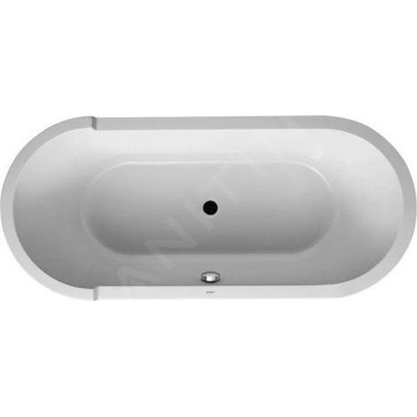 Baignoire ovale STARCK 180x80 avec 2 robinets de première classe (1/5)