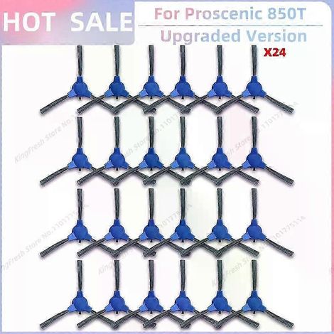 Pièces de rechange compatibles pour aspirateur robot Proscenic 850T : rouleau, couvercle de brosse principale, filtre HEPA, chiffon de nettoyage (ensemble E). (1/4)