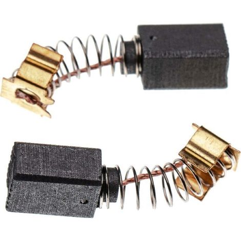 2x Balais de charbon pour moteur 6 x 9 x 12mm compatible avec HP2033, HP2040, HP2041, HP2042, HP2051, HP2051 F outil électrique (1/3)