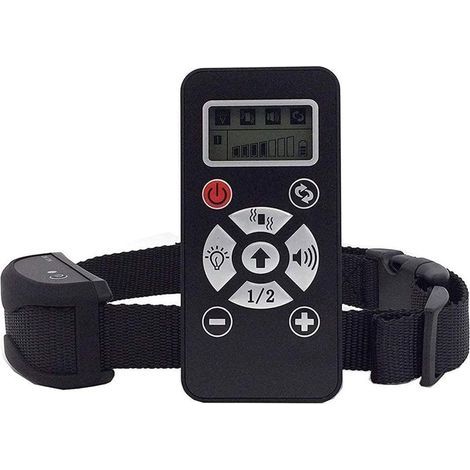 Rechargeable anti-barking dog collar with an 800m range, dog training collar with automatic and manual modes (1/5)