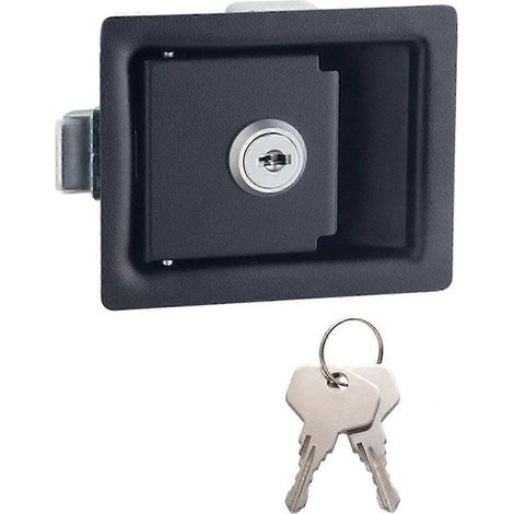 Serrures de porte d'entrée pour camping-car, caravane, bateau ou véhicule de loisirs (type poussoir) (1/5)