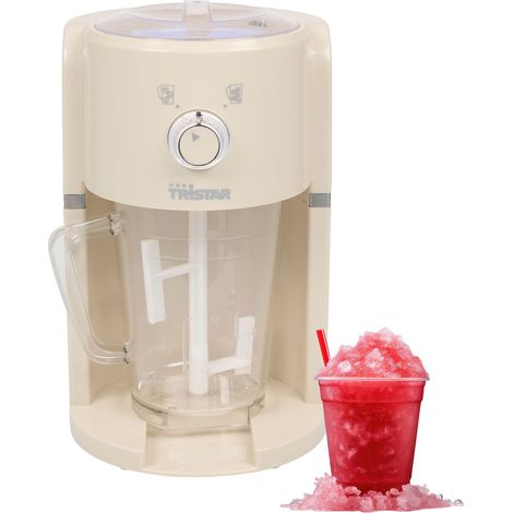 TRISTAR Machine à glace pilée KD-7310, Slushy Maker, moteur puissant de 30W
