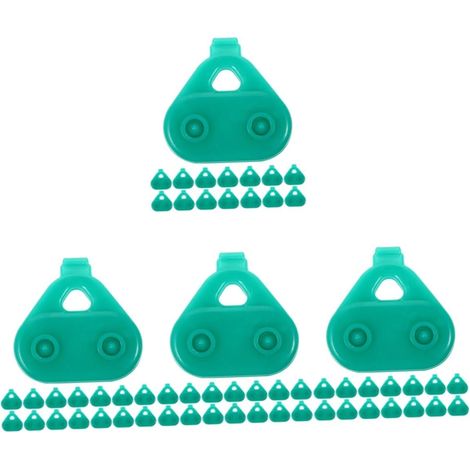 120 Pièces Support De Jardinage Boucles En Maille Pare- Pinces à Tissu Pare- Filet D'ombrage Clips Noirs Clip De Fixation Du Filet Pare- Parasol Agricole Abdos (1/5)