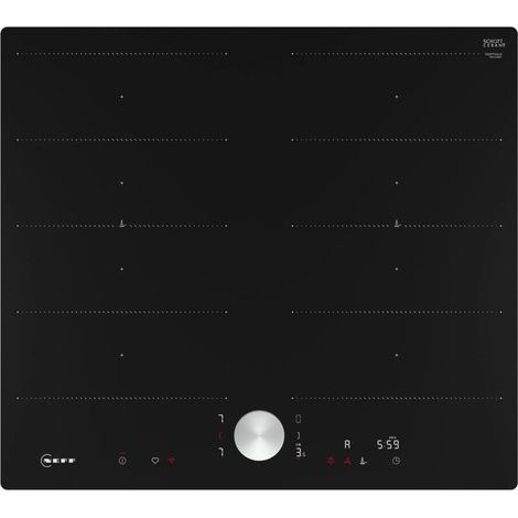 Neff T66PTX4L0 cocina de inducción negro acero inoxidable