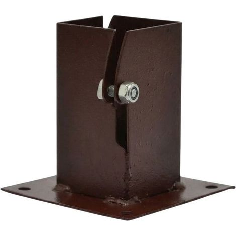Bolt Down Post Support 100mm x 100mm (4" x 4")