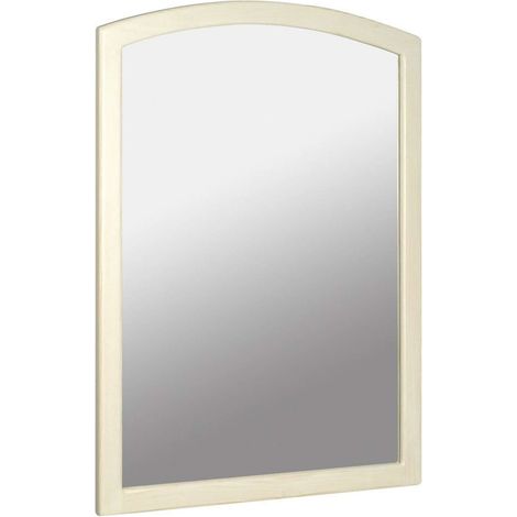 Sapho Retro - Specchio in cornice 65x91 cm, bianco antico 1685