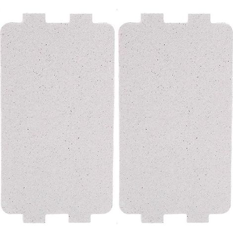 Feuilles de mica pour four à micro-ondes - Lot de 2 feuilles - Résistantes aux hautes températures - Faciles à découper - Réutilisables (1/4)
