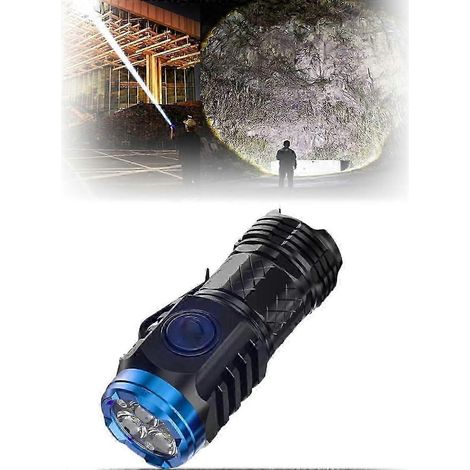 Lampe torche miniature super puissante Three-Eyed Monster Mini Flash (1/5)