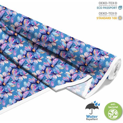 TESSUTI DECORATIVI PER ESTERNI OXFORD - Motivo Fiori I DX5278 (1/5)