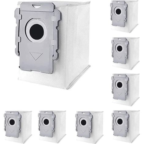 Sacs Aspirateur - Compatible Base Nettoyage Sous Vide - Filtration 4 Couches - Blocage 99,9 % Poussière Micronique - Lot de 8 (1/4)