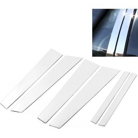 Modifizierte Türsäulen-Zierleisten für BMW 7er Reihe 2008-2014 (F01 und F02) - Set mit 6 Stück (inkl. Verpackung) (1/5)