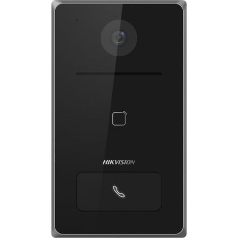 Interphone vidéo Hikvision DS-KV6133-WME1 caméra 2 MP aluminium (1/3)