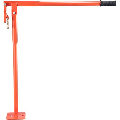 Extracteur de Poteau de Clôture 914,4 mm, Extracteur de Pieux T Acier Robuste, Capacité Charge 300 kg, Outil Extraction pour Poteaux de Clôture Ronds, de Signalisation, Chaîne Levage Non Incluse (1/5)