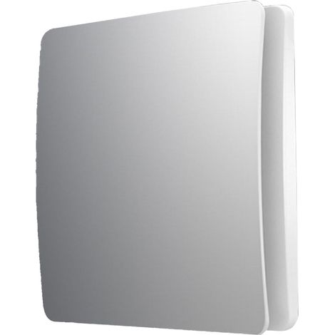 Ventola Aspirazione Bagno,Aspiratore Da Muro o Soffitto Con Coperchio 162X158mm Foro 100mm Profondità 73mm 15W 230V 50Hz 98m³/h 35dB
