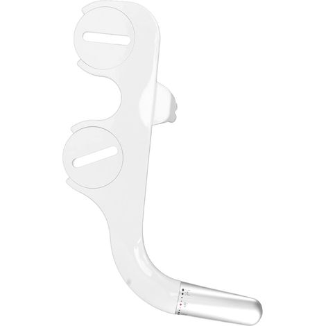 Accessorio per WC per bidet, bidet non elettrico con doppio ugello, morbido e confortevole per il lavaggio anteriore e posteriore (1/5)