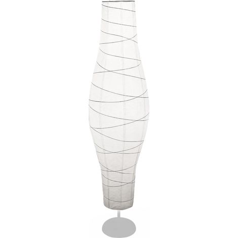 Abat-jour en papier pour lampadaire : style nordique Couvercle de lumière, abat-jour en papier, remplacement d'ombre de sol minimaliste pour le salon et la chambre à coucher (1/5)