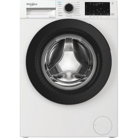 Whirlpool WAM 09WB IT Lavatrice Smart A Libera Installazione 10 Kg, 1400 Giri, Classe A, Bianco, Wi-fi (1/2)