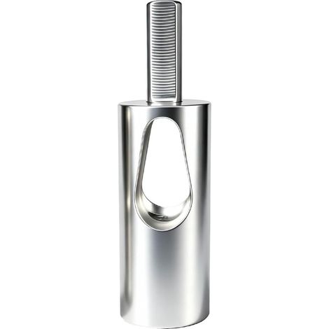 Twister de fil robuste avec mandrin de perceuse portable en acier au carbone facile à installer pour fil de fer de 2,5 à 5 mm pour perceuse à tige triangulaire, mandrin électrique (11) (1/5)