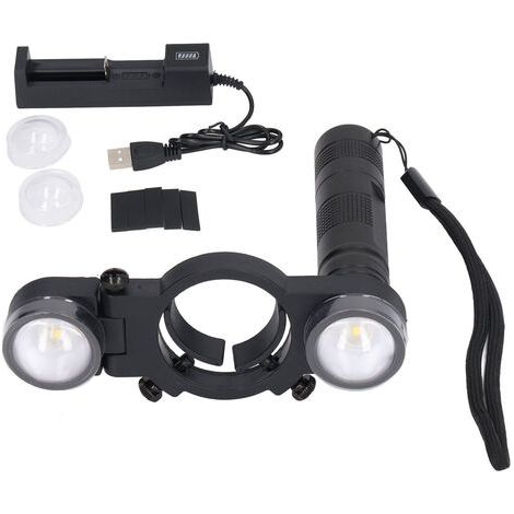 DEESSE SHOP-Pistolet de pulvérisation lumière de remplissage universel réglable luminosité pistolet à peinture système d'éclairage pour Automobile (1/5)