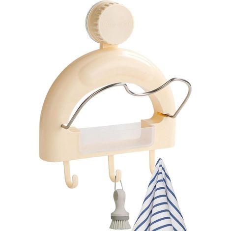 Porta coperchi da parete，organizer per coperchi da cucina，PORTA COPERCHI PER PENTOLE E PADELLE，Scolapiatti rimovibili，supporto per tagliere (1/5)