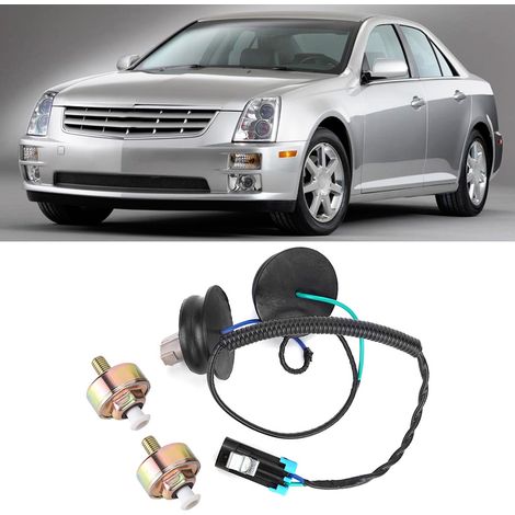 3-teiliges Klopfsensor-Set mit Kabelbaum, passend für Chevy Avalanche 104566030 12589867 (1/5)