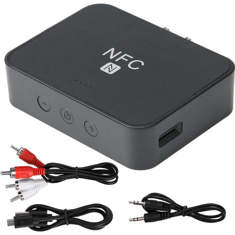 Adaptateur audio Bluetooth 5.0 NFC YETR6 récepteur stéréo sans fil haut-parleur musique (1/5)