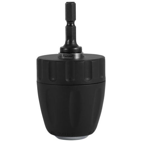 0.8-10mm 3/8"-24UNF Mandrin Porte Foret sans Clé avec Porte Douille Hexagonale 1/4" Accessoires pour Perceuse (1/5)