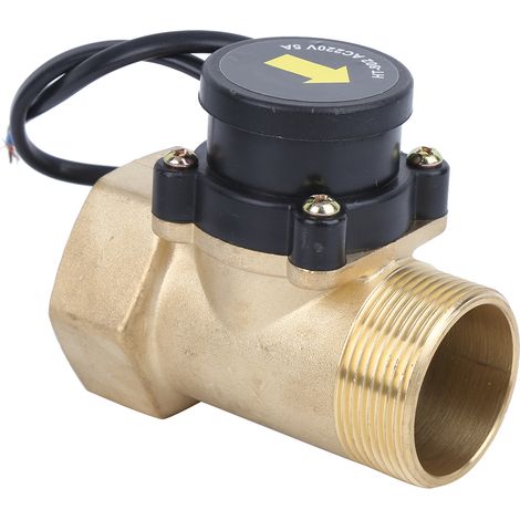 Durchflusssensor für Wasserpumpen, Messing, elektronischer Druckregler, automatischer Steuerschalter, 1,5 Zoll, HT-802, 220 V (1/5)
