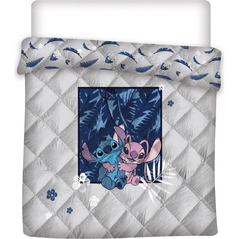 Aymax Wendebettdecke Stitch und Angel mehrfarbig 240x220 cm (1/3)