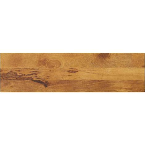 Tischplatte 100x20x3,8 cm Rechteckig Massivholz Mango