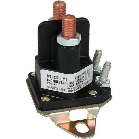 Hochleistungs-12-Volt-Gleichstromschütz aus Kunststoff 784-1221-210 (1/5)