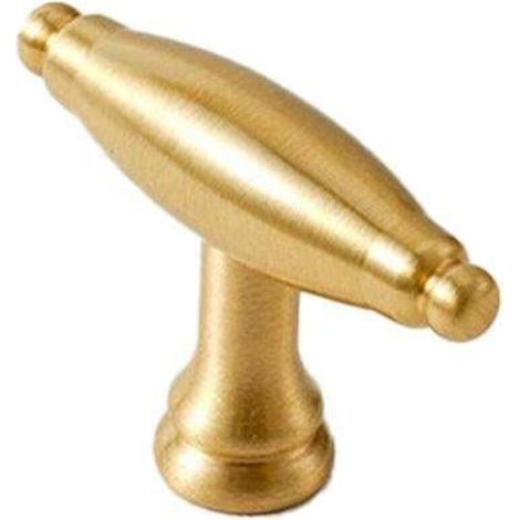 Poignées de porte en laiton pour meubles, 6 tailles disponibles, pour portes, tiroirs d'armoires et meubles à chaussures, 50 mm (1/5)