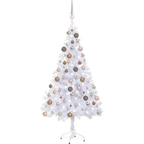 Künstlicher Weihnachtsbaum Beleuchtung Kugeln 120cm 230 Zweige