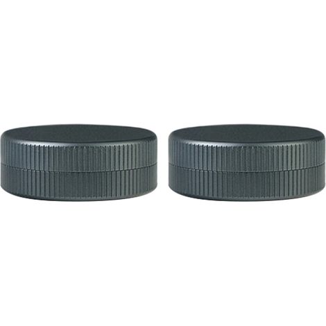 Pequeño pastillero de aleación de aluminio apto para su uso - 1 Gris