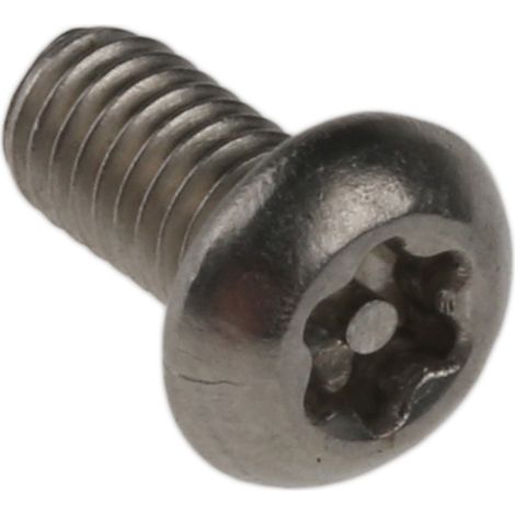 Vis de sécurité inviolable, M3 x 6mm, tête Bouton, en Acier Inoxydable A2 304 ( Prix pour Sachet de 100 ) (1/4)