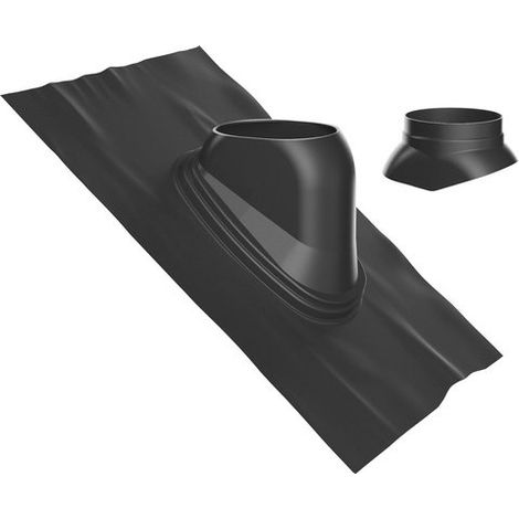 Bosch Accessoires d'évacuation des gaz FC-O6080 Solin universel en plomb, noir, 35-55 Gr, 7738112512