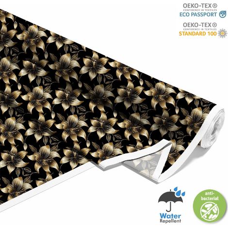OUTDOOR DEKOSTOFFE OXFORD - Motiv Blumen I DX5123