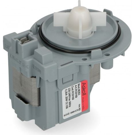 POMPA SCARICO LAVATRICE UNIVERSALE FASTON MORSETTO ALTO ASKOLL 25W