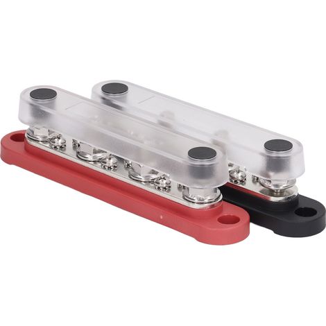 Bloc de jonction 150A 10 voies étanche, bornes M8 pour installations solaires, véhicules et bateaux 12V-48V (1/5)
