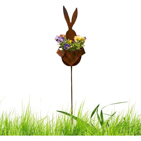Pflanzständer Metall Rustikal Niedlich Gartendeko Ostern