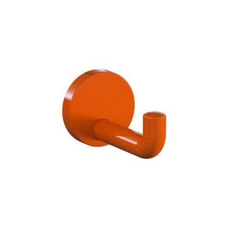 Hameçon simple 100 mm orange