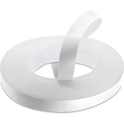 Bordo melaminico bianco opaco precollato 100 mt da 22 - 25 - 35 - 45 mm dimensione disponibile: mm 25