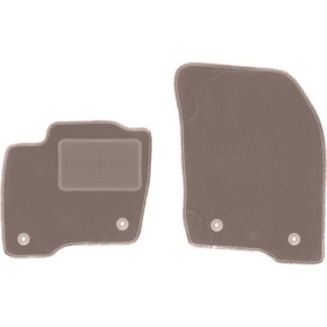 Alfombrillas delanteras para Ford S-MAX MK2 monovolumen (2015-) beige (1/5)