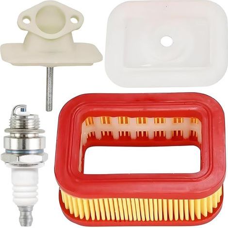 5200 tronçonneuse Kit de Filtre à air pour 5200 5800 45cm3, 52cm3, 58cm3 Nettoyant de Moteur pièces pour Outils de Jardinage 75 x 54 x 29 mm / 2,95 x 2,13 x 1,14 Pouces (1/5)