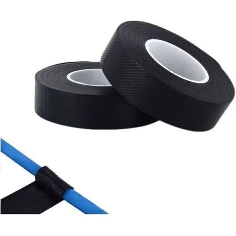 2PCS Self-Clumping Adhesive Tape, Black Electricians Scotch, High Voltage Insulating Sealing Tape 5m x 25mm x 0.8mm per Roll, for Cable Junctions up to 15KV (1/5)