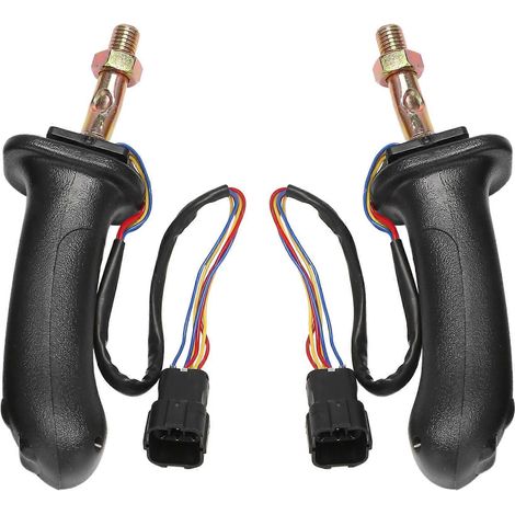 2 Stück L+R 3-Tasten-Joystick für Doosan DX150 215--