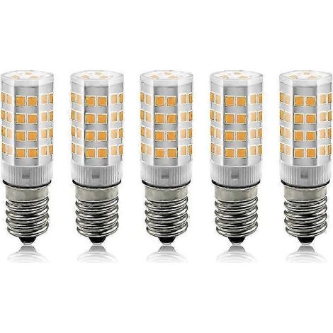 Lot de 5 ampoules LED E14 - Ampoules maïs 3 W - Équivalent ampoules incandescentes 30 W - Blanc chaud 3000 K - Non dimmables [Classe énergétique A+] (1/5)