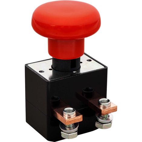 Battery Isolator Kill Master Switch Push/Pull Button Emergency Stop 12v/24v 250A (1/4)