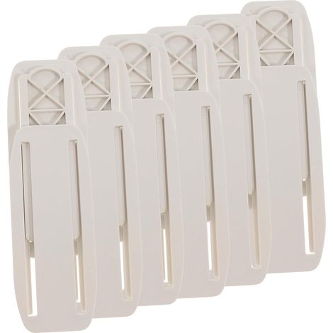 Lot de 10 cache prises muraux support pour multiprise sans (1/5)